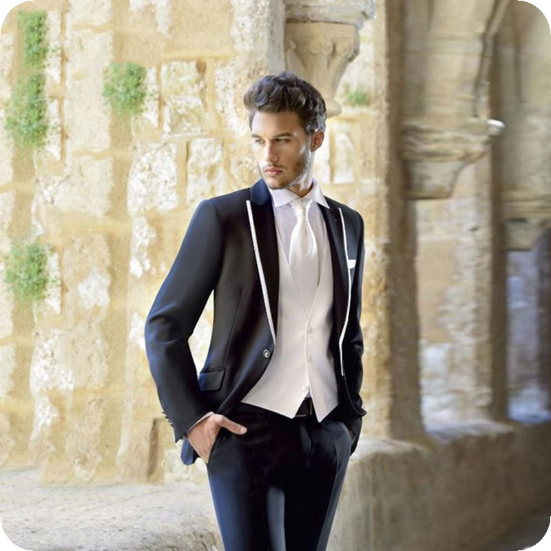 Black Suits for Men Wedding Groom Tuxedos Latest Peaked Lapel Design Slim Fit Costume Homme Best Man Blazer Jacket Terno Masculino 3Piece, Light gray
Black Suits for Men Wedding Groom Tuxedos Latest Peaked Lapel Design Slim Fit Costume Homme Best Man Blazer Jacket Terno Masculino 3Piece, Light gray