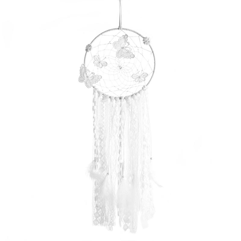 Butterfly Dreamcatcher Decor Creative Hanging Ornament Exquisite Photo Props Hanging Adornment for Home Bedroom Living Room (Whi
Butterfly Dreamcatcher Decor Creative Hanging Ornament Exquisite Photo Props Hanging Adornment for Home Bedroom Living Room (Whi