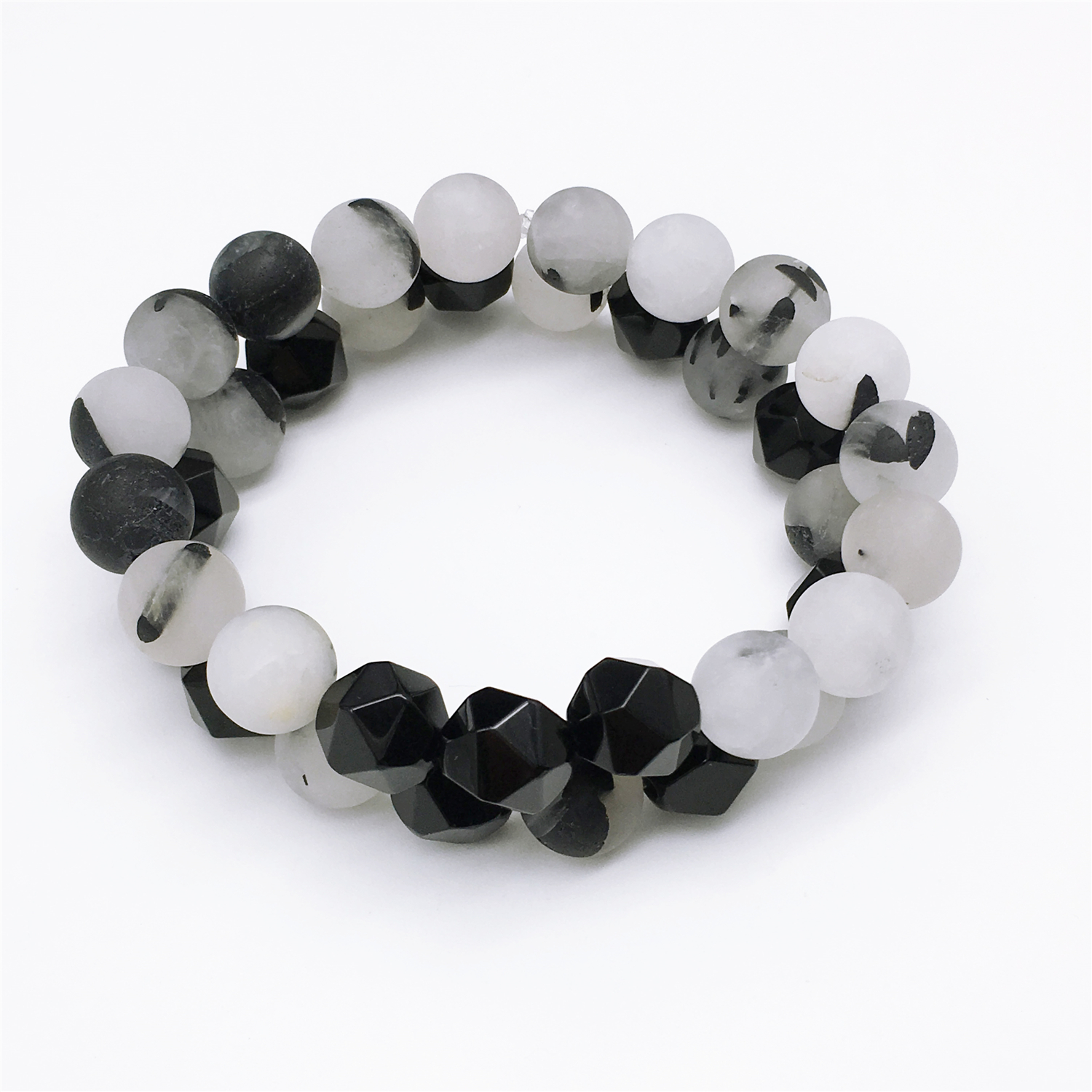 10mm Matte Tourmaline Quartz & Black Onyx Bracelet,Elastic Bracelet Gemstone bracelet ,Beaded Bracelet Stone Beads
10mm Matte Tourmaline Quartz & Black Onyx Bracelet,Elastic Bracelet Gemstone bracelet ,Beaded Bracelet Stone Beads
