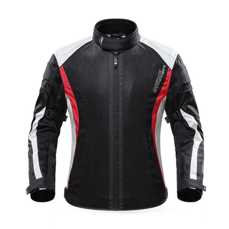 DUHAN Summer Motorcycle Jacket Protective Gear Breathable Mesh Jaqueta Motoqueiro Moto Jacket Riding Men D-215
DUHAN Summer Motorcycle Jacket Protective Gear Breathable Mesh Jaqueta Motoqueiro Moto Jacket Riding Men D-215