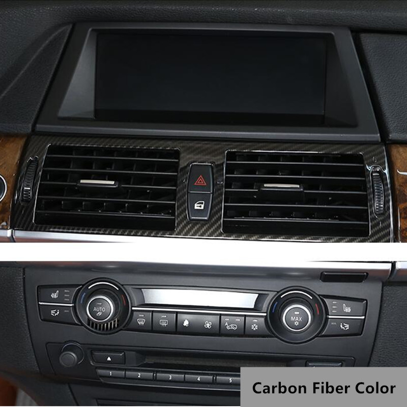 Center Console Air Conditioning Outlet Frame Decoration Cover Trim For BMW X5 E70 X6 E71 2008-2014 ABS Car Styling Modified
Center Console Air Conditioning Outlet Frame Decoration Cover Trim For BMW X5 E70 X6 E71 2008-2014 ABS Car Styling Modified