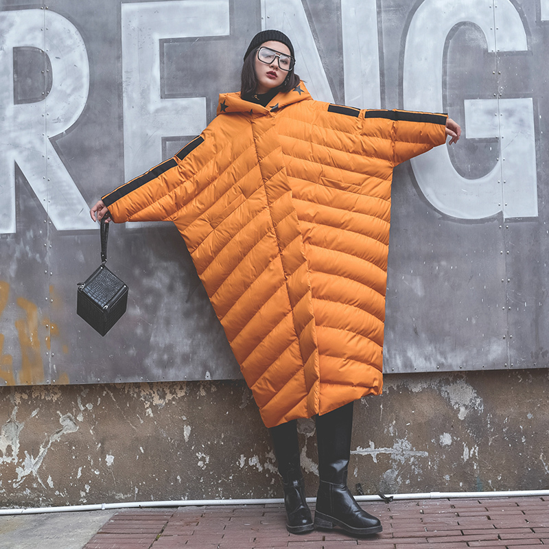 Fashion Tide Original Women Winter New Hooded Jacket Bread Suit Long Section Warm Color Matching Cotton Clothing 19B-a117, Yellow
Fashion Tide Original Women Winter New Hooded Jacket Bread Suit Long Section Warm Color Matching Cotton Clothing 19B-a117, Yellow