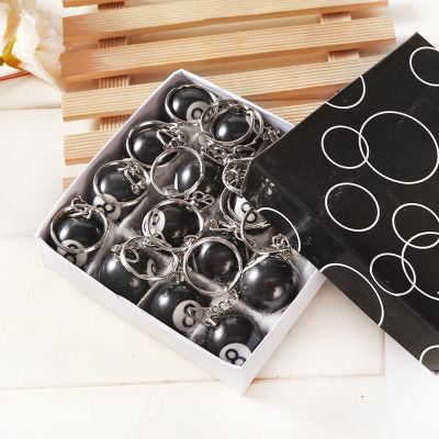 16pcs/Lot black 8 Pool Billiard Keychain Snooker Ball Key Chain Mini Billiards Key ring free ship
16pcs/Lot black 8 Pool Billiard Keychain Snooker Ball Key Chain Mini Billiards Key ring free ship