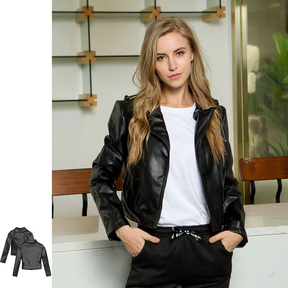 FRDUN Pu Jacket Women Fashion Black Motorcycle Coat Short Faux Leather Biker Jacket Soft Female clothes, Beige
FRDUN Pu Jacket Women Fashion Black Motorcycle Coat Short Faux Leather Biker Jacket Soft Female clothes, Beige