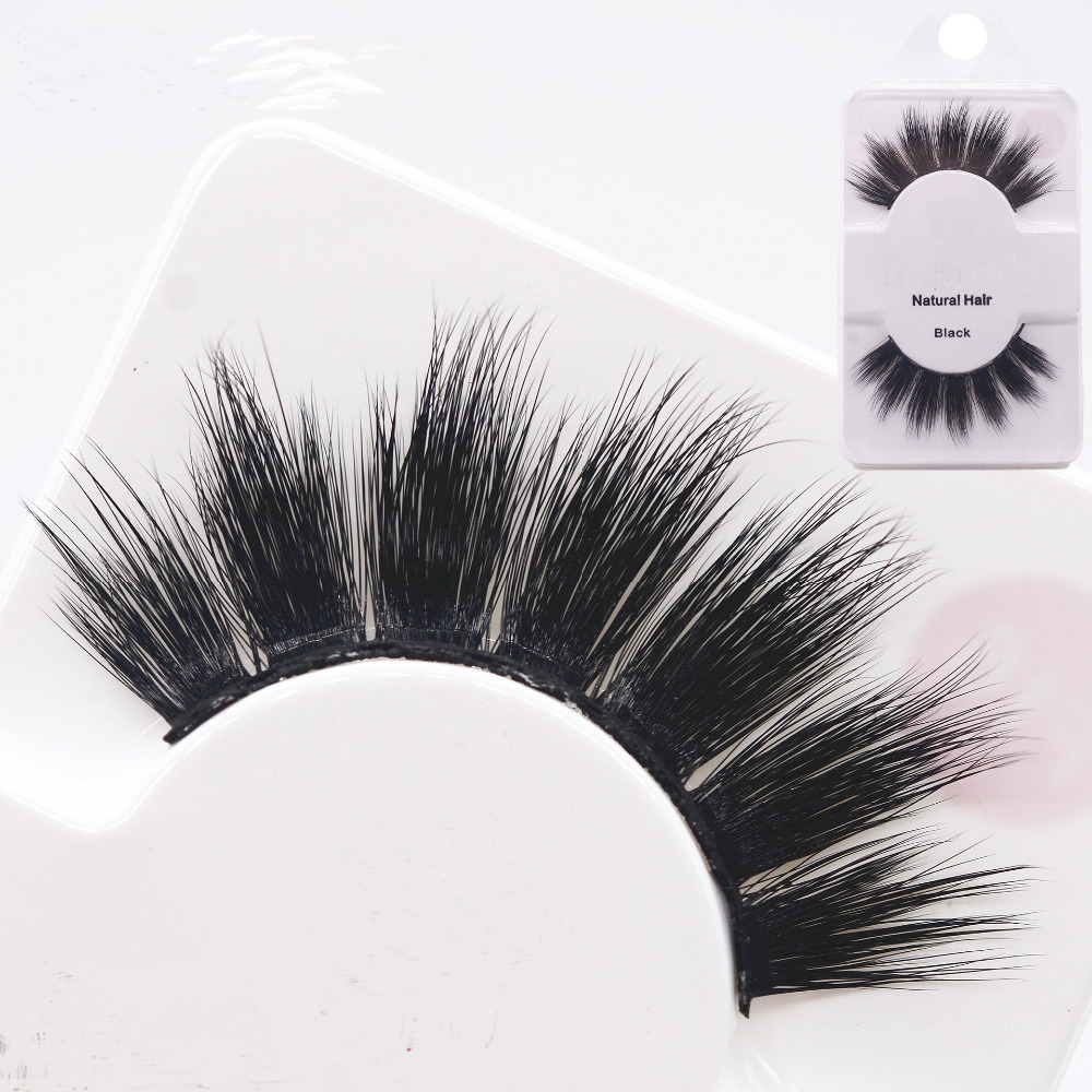 1 pair 3D mink eyelash 100%real Handmade Crossing lashes individual strip thick Natural lash makeup beuty tool F16
1 pair 3D mink eyelash 100%real Handmade Crossing lashes individual strip thick Natural lash makeup beuty tool F16