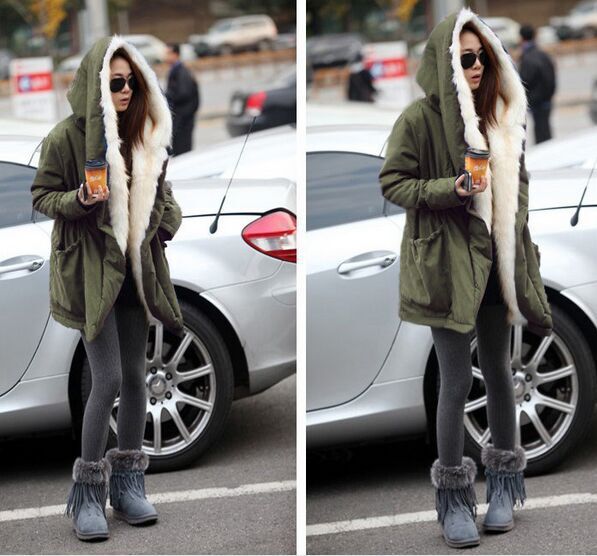 Winter Jacket Thicken Female Slim Body Faux Fur Collar Cotton Jacket Woman Parka Outerwear Down Winter Women Coat, Black
Winter Jacket Thicken Female Slim Body Faux Fur Collar Cotton Jacket Woman Parka Outerwear Down Winter Women Coat, Black