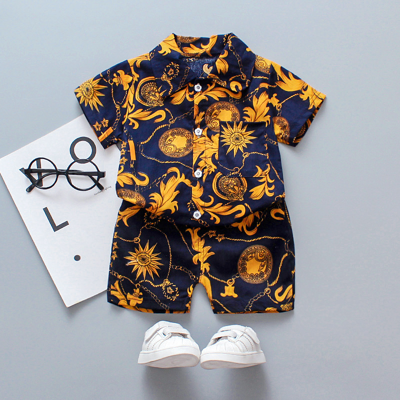 Beach Boy Outfit Baby Boys Clothes Set Fashion Kid Boys Clothes Flower Print Shirt Clothing Costume Children Outdoor Casual Wear, Black
Beach Boy Outfit Baby Boys Clothes Set Fashion Kid Boys Clothes Flower Print Shirt Clothing Costume Children Outdoor Casual Wear, Black