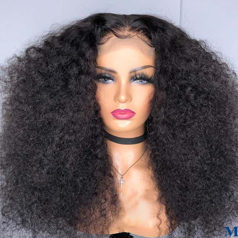 Preplucked natural Hairline Kinky Curly Brush Out Style Human Hair 13x6 Lace Front Wigs for Black Women 150Density Lace Wigs, 13x3 lace front wig 
Preplucked natural Hairline Kinky Curly Brush Out Style Human Hair 13x6 Lace Front Wigs for Black Women 150Density Lace Wigs, 13x3 lace front wig