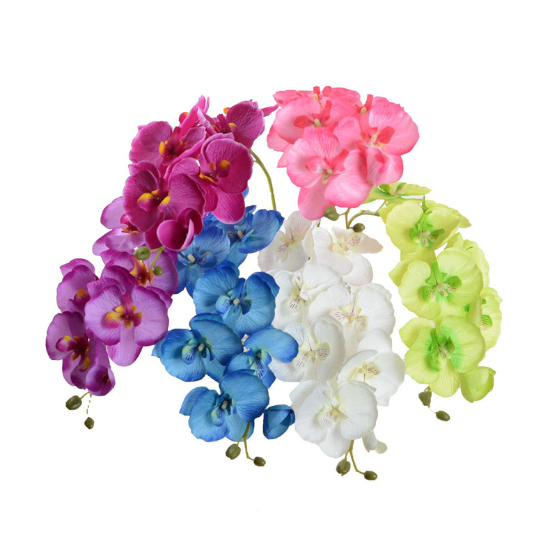 Orchid Artificial Flowers DIY Artificial Butterfly Orchid Silk Flower Bouquet Phalaenopsis Wedding Home Decoration 6 Colors, As pic
Orchid Artificial Flowers DIY Artificial Butterfly Orchid Silk Flower Bouquet Phalaenopsis Wedding Home Decoration 6 Colors, As pic