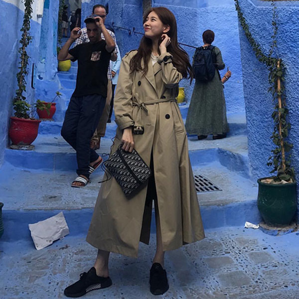 Fabric Mid-length Casual Classic Chic Loose Over-the-Knee Women Coat Korean Fashion Outerwear Trendy Spring Coat Women, Khaki
Fabric Mid-length Casual Classic Chic Loose Over-the-Knee Women Coat Korean Fashion Outerwear Trendy Spring Coat Women, Khaki