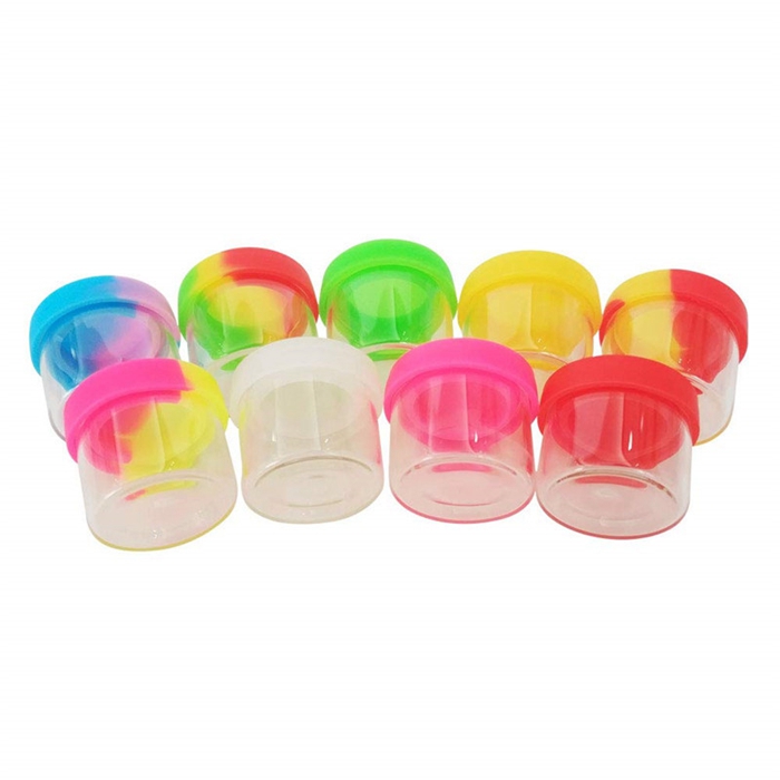 Glass bottle with silicone cover 6ml silicon container nonstick wax containers box food grade jars dab tool storage jar oil holder
Glass bottle with silicone cover 6ml silicon container nonstick wax containers box food grade jars dab tool storage jar oil holder