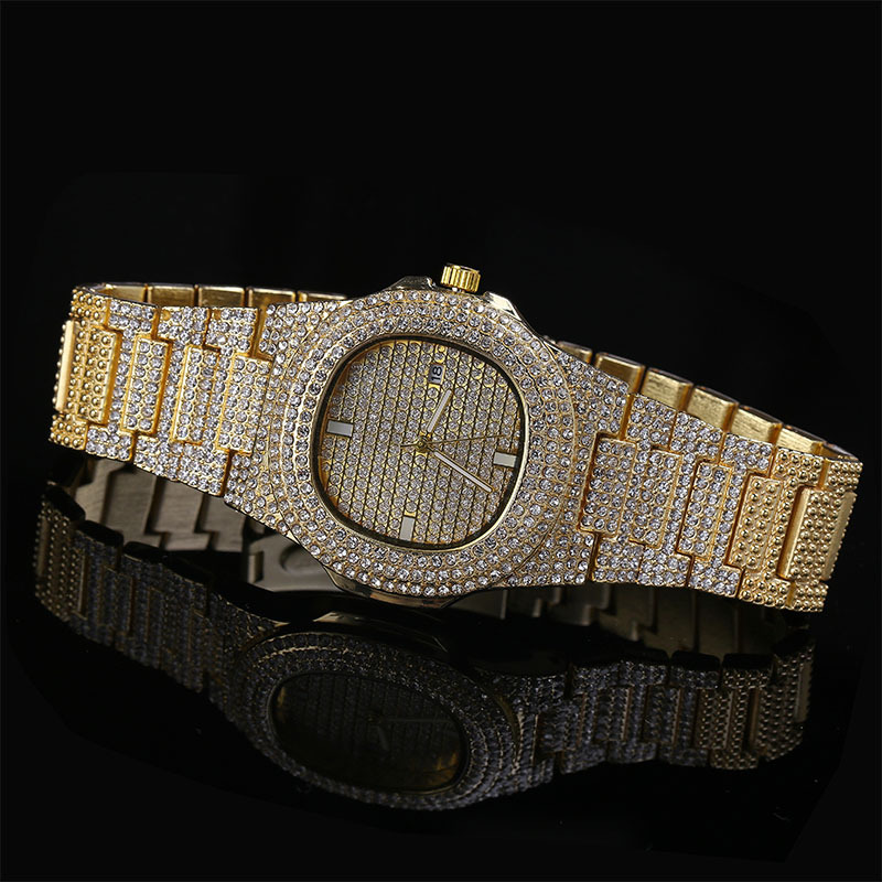 Designer Watches Bling Diamond Mens Watches Iced Out Luxury Wristwatch Movement Automatic Watch Hip Hop Jewelry Men Rose Gold Silver Black
Designer Watches Bling Diamond Mens Watches Iced Out Luxury Wristwatch Movement Automatic Watch Hip Hop Jewelry Men Rose Gold Silver Black