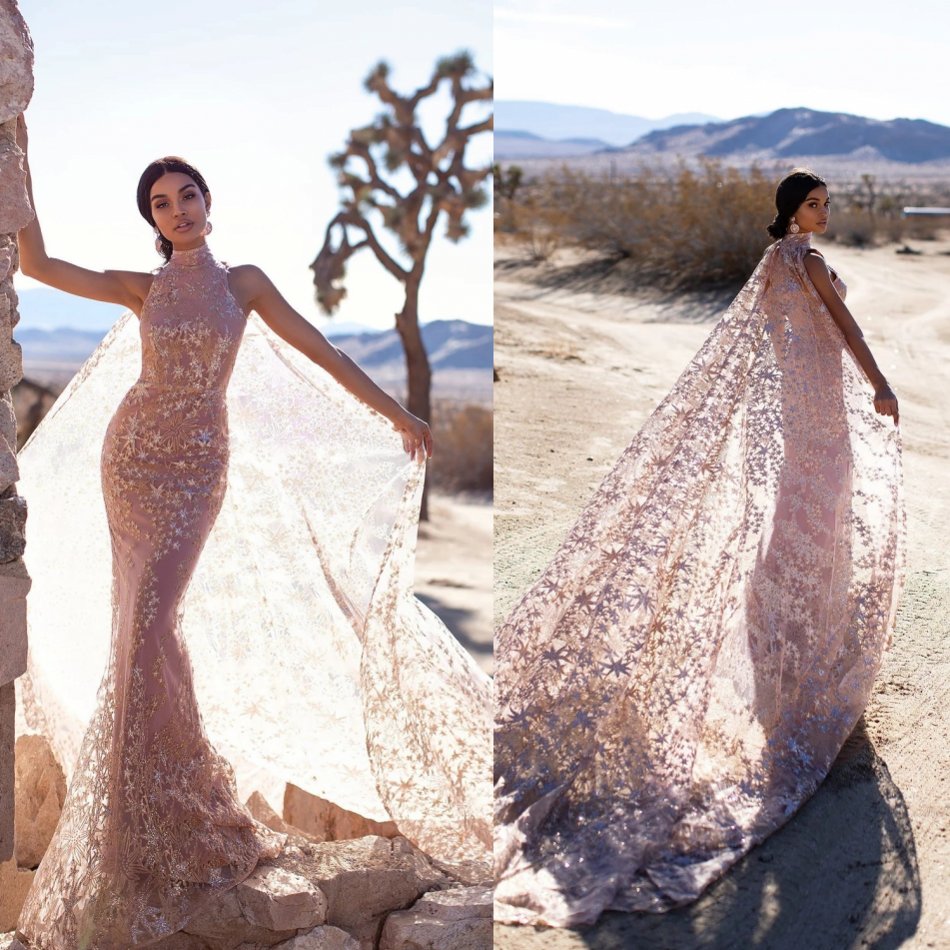 2020 Bling Mermaid Evening Dresses With Wrap High Neck Sequins Long Prom Dress Ruffle Sweep Train Custom Made Formal Party Gown, Coral
2020 Bling Mermaid Evening Dresses With Wrap High Neck Sequins Long Prom Dress Ruffle Sweep Train Custom Made Formal Party Gown, Coral