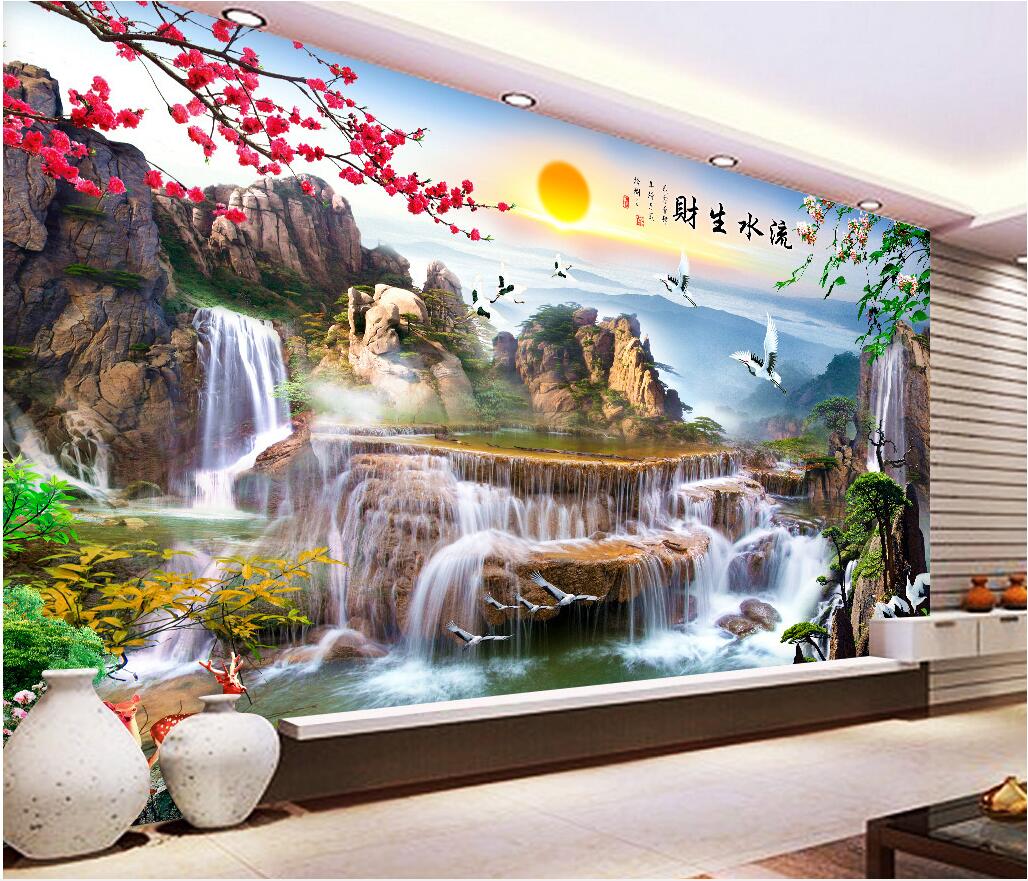 WDBH 3d wallpaper custom photo Chinese mountain waterfall lake scenery living room home decor 3d wall muals wall paper for walls 3 d, Non-woven
WDBH 3d wallpaper custom photo Chinese mountain waterfall lake scenery living room home decor 3d wall muals wall paper for walls 3 d, Non-woven