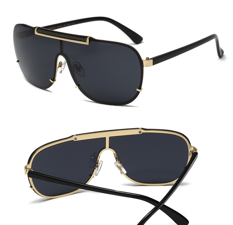 VE2140 vintage designer sunglasses Retro design big face square frame rimless UV400 lens top quality steampunk style Black Lens Metal Frame
VE2140 vintage designer sunglasses Retro design big face square frame rimless UV400 lens top quality steampunk style Black Lens Metal Frame