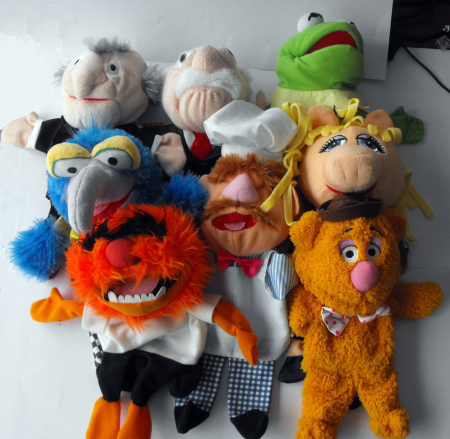The Muppets Puppet Kermit Frog Fozzie Bear Swedish Chef Miss Piggy Gonzo Plush Stuffed 28cm Hand Puppets Baby Kids Children Toys Y200703
The Muppets Puppet Kermit Frog Fozzie Bear Swedish Chef Miss Piggy Gonzo Plush Stuffed 28cm Hand Puppets Baby Kids Children Toys Y200703