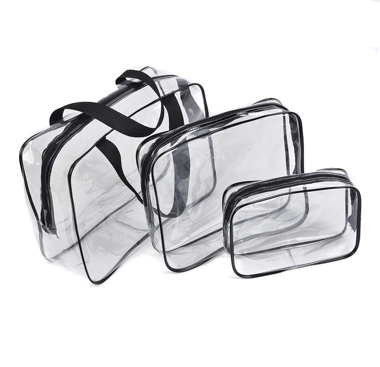 New Portable Clear Travel Cosmetic makeup organizer Bag Transparent Storage Bags DLH307, Blue
New Portable Clear Travel Cosmetic makeup organizer Bag Transparent Storage Bags DLH307, Blue