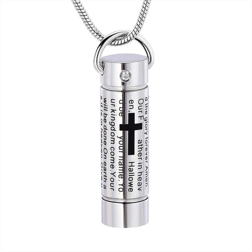 IJD2207 New Design Tube Cremation Necklace Memorial Urn LOCKET Funeral Ashes Holder Keepsake Stainless Steel Jewelry
IJD2207 New Design Tube Cremation Necklace Memorial Urn LOCKET Funeral Ashes Holder Keepsake Stainless Steel Jewelry