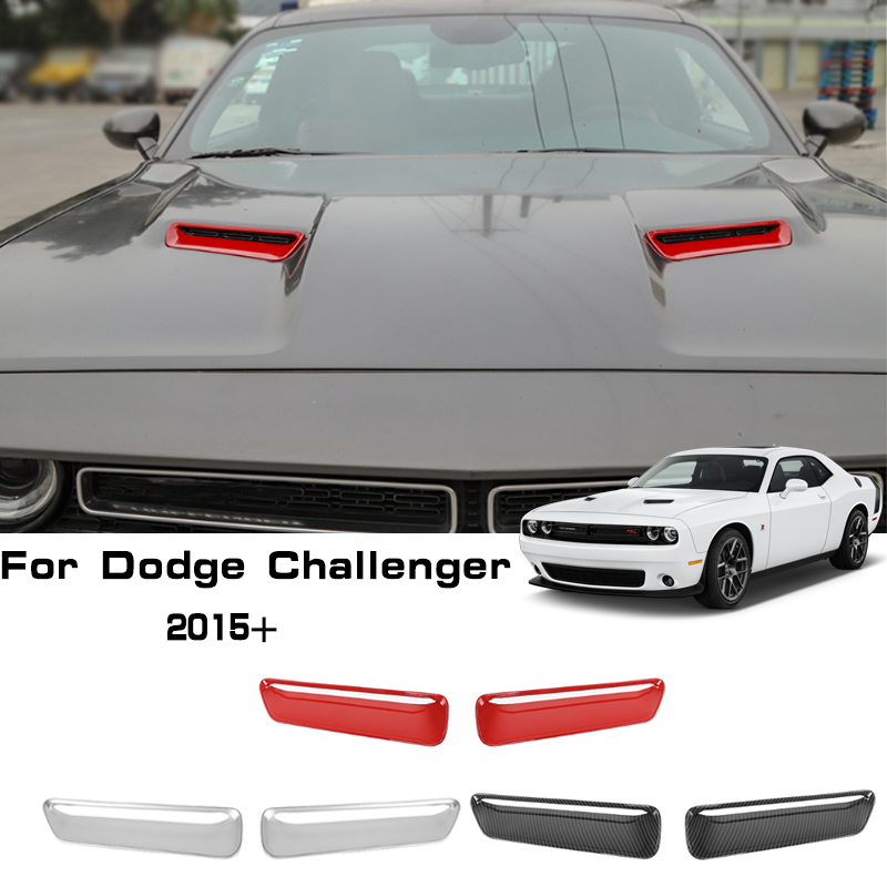 Engine Cover Air Flow Intake Hood Vent ABS Decoration Cover For Dodge Challenger 2015 UP Factory Outlet Car Interior Accessories Engine Cover Air Flow Intake Hood Vent ABS Decoration Cover For Dodge Challenger 2015 UP Factory Outlet Car Interior Accessories