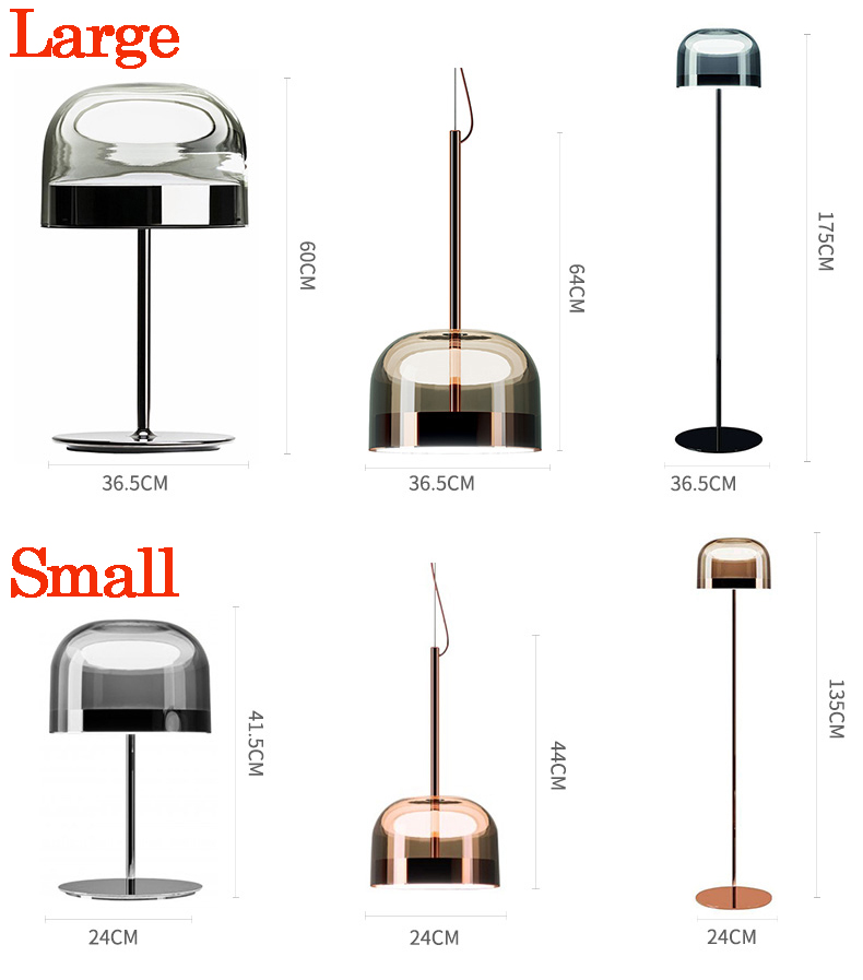 Hot LED Modern Lamps Pendant Table Lamp Desk Lamps Floor Lighting Bedroom Glass Office Living Room Pendant Light Fitting