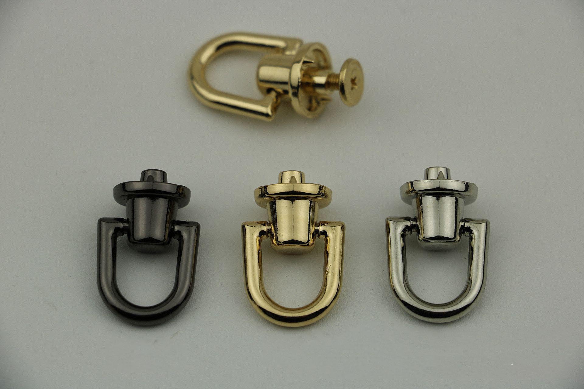 Metal Round D O Ring Stud Side Clip Bag Screw Nail Rivet Strap Connector Hang Buckle DIY Purse Leather Accessories
Metal Round D O Ring Stud Side Clip Bag Screw Nail Rivet Strap Connector Hang Buckle DIY Purse Leather Accessories