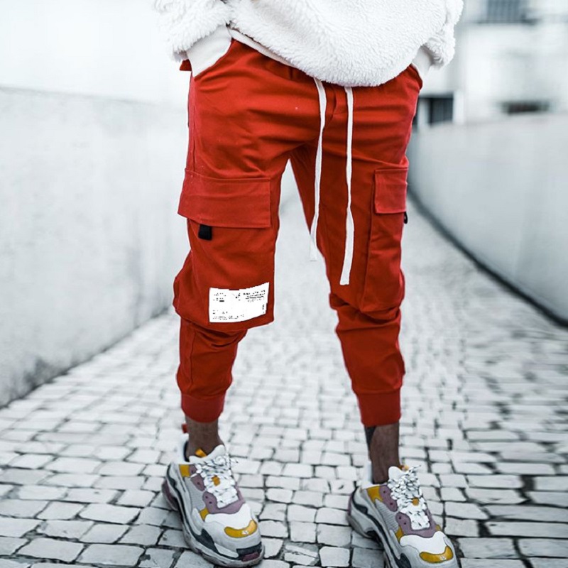 New Casual Joggers Pants Solid Color Men Cotton Elastic Long Trousers multi-pocket Military Cargo Pants Leggings, Black
New Casual Joggers Pants Solid Color Men Cotton Elastic Long Trousers multi-pocket Military Cargo Pants Leggings, Black