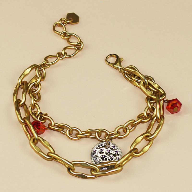 European and American simple personality versatile small fresh fashion gold bracelet cold breeze zircon ladies bracelet
European and American simple personality versatile small fresh fashion gold bracelet cold breeze zircon ladies bracelet