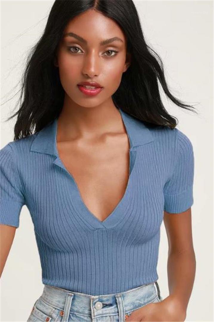 Knits Tshirts Fashion Slim High Waist Short Sleeve Tees Womens Summer Tops Solid V Neck Womens, Black
Knits Tshirts Fashion Slim High Waist Short Sleeve Tees Womens Summer Tops Solid V Neck Womens, Black