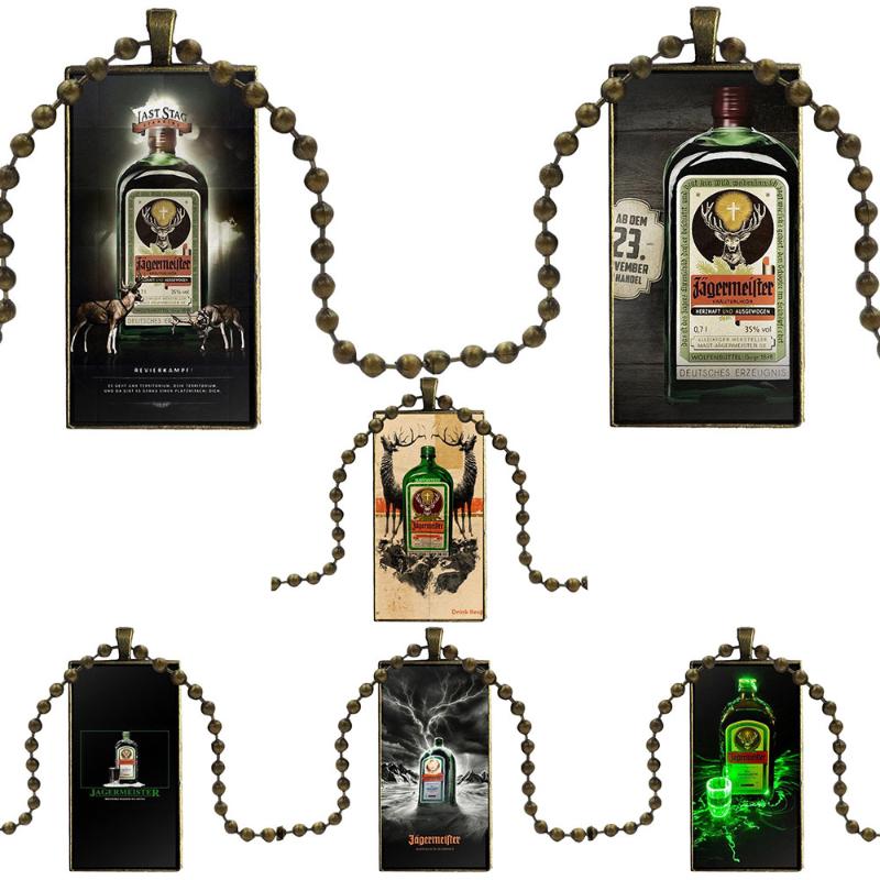 Jagermeister Retro Bottle For Women Choker Fashion Glass Cabochon Pendant Rectangle Necklace Choker Necklace Jewelry
Jagermeister Retro Bottle For Women Choker Fashion Glass Cabochon Pendant Rectangle Necklace Choker Necklace Jewelry