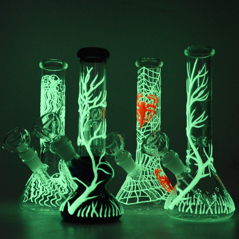 Straight Tube Hookahs Glass Bong Glow In The Dark Beaker Bongs 4 Arm Tree Perc UV Oil Dab Rigs Blue Clear Water Pipes
Straight Tube Hookahs Glass Bong Glow In The Dark Beaker Bongs 4 Arm Tree Perc UV Oil Dab Rigs Blue Clear Water Pipes