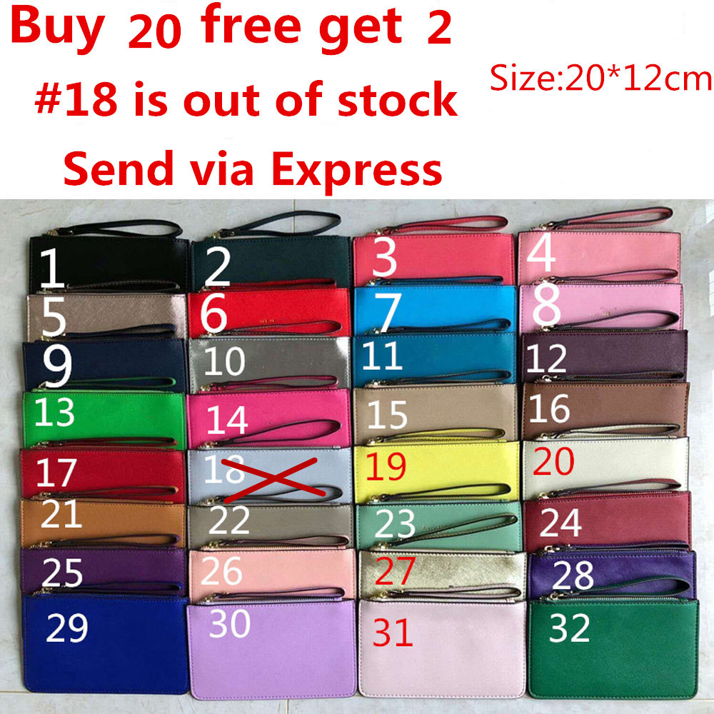 New PU leather wallets wristlet women purses clutch bags zipper Card bag colorful, Multi
New PU leather wallets wristlet women purses clutch bags zipper Card bag colorful, Multi