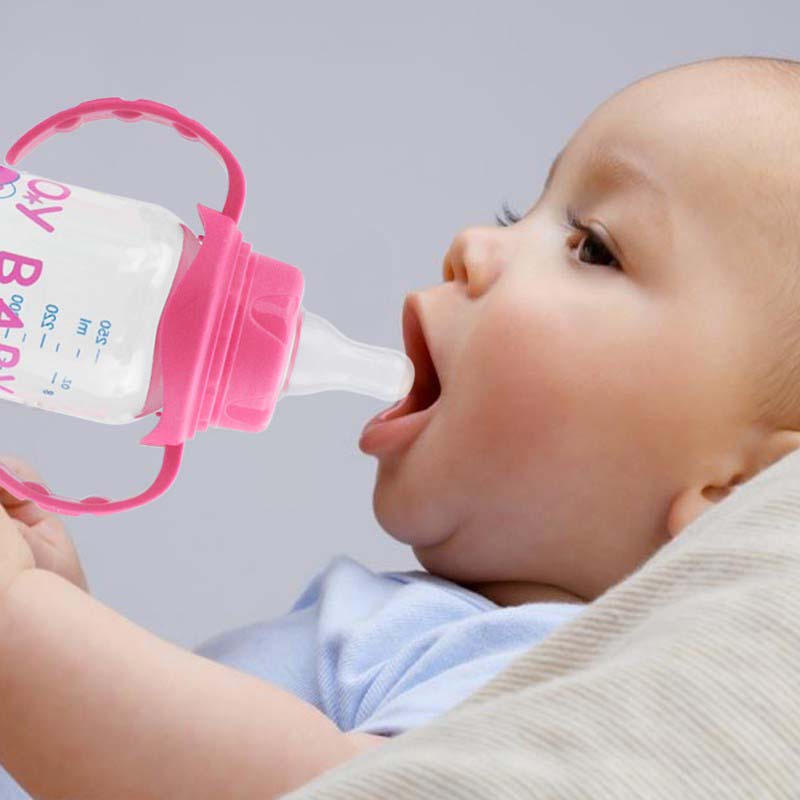 Standard Mouth Baby Infant Kids Automatic Pipette Straw Pacifier Nipple Milk Feeding Bottle / Non slip Handle 250ml Cup Covers
Standard Mouth Baby Infant Kids Automatic Pipette Straw Pacifier Nipple Milk Feeding Bottle / Non slip Handle 250ml Cup Covers