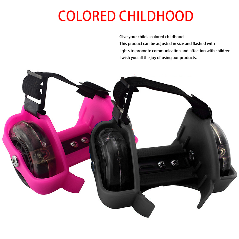 flashing roller Colorful Roller Whirlwind Pulley Flash Wheels Heel Adjustable Simply Skating Shoes for kids, Black
flashing roller Colorful Roller Whirlwind Pulley Flash Wheels Heel Adjustable Simply Skating Shoes for kids, Black