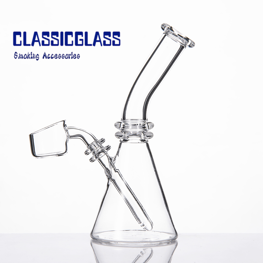 Quartz Banger Beaker Mini Bong Hookah 5 Inches Glass Water Pipe dab rig Packed with individual black box
Quartz Banger Beaker Mini Bong Hookah 5 Inches Glass Water Pipe dab rig Packed with individual black box