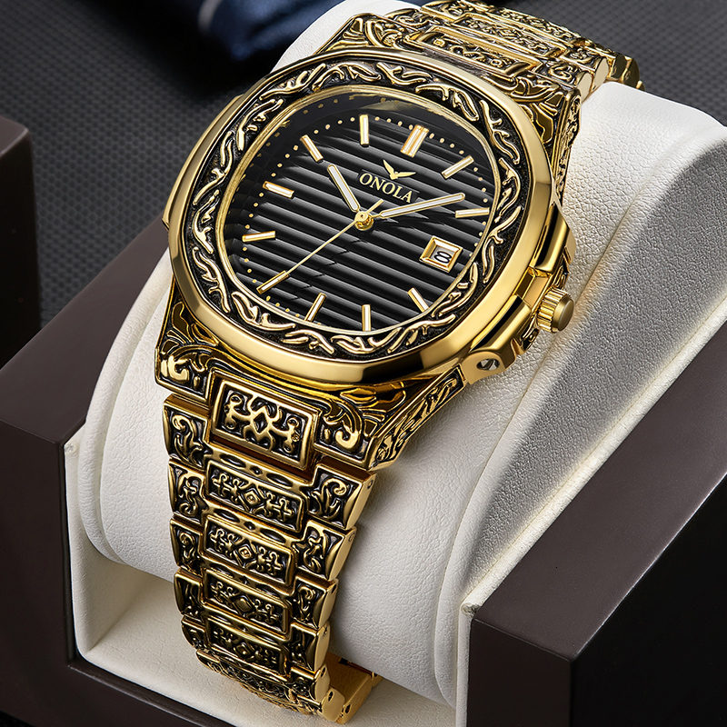 Creative Design Retro Men Quartz Wristwatches Full Steel Calendar Waterproof Fashion Mens Watches Top Brand Luxury Male Clock LY191206, Sandlver white
Creative Design Retro Men Quartz Wristwatches Full Steel Calendar Waterproof Fashion Mens Watches Top Brand Luxury Male Clock LY191206, Sandlver white