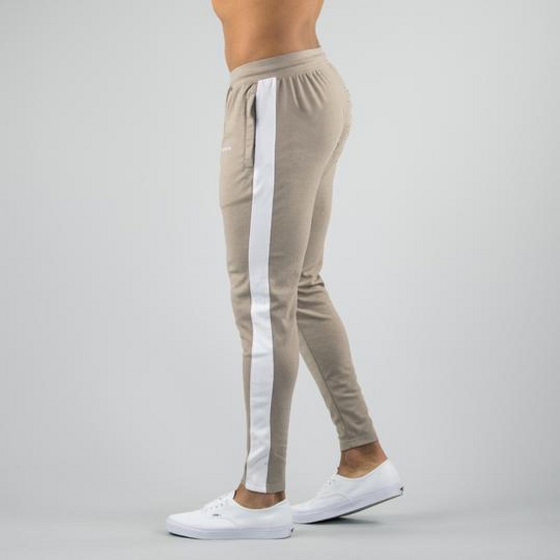 Alphalete Brand Autumn Winter Fitness Men Gyms Pants Fashion Cotton Pencil Pants Bodybuilding Trousers High Quality Jogger