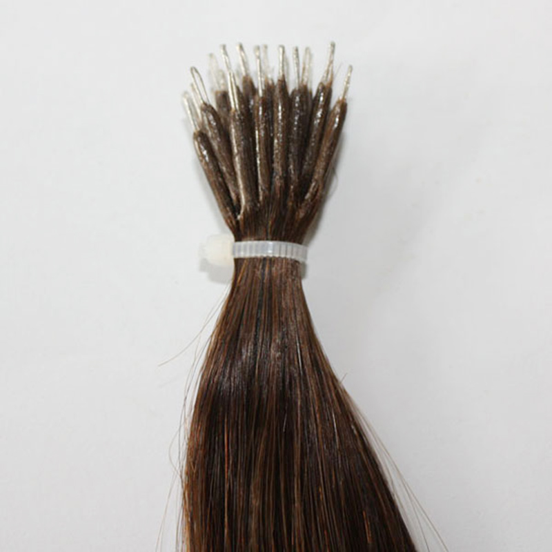 Color 6# Chestnut Brown Silk Straight 8A Nano Ring Hair Extensions 0.8g/s 300st pack Factory Prices 240g Link Hair Extension
Color 6# Chestnut Brown Silk Straight 8A Nano Ring Hair Extensions 0.8g/s 300st pack Factory Prices 240g Link Hair Extension