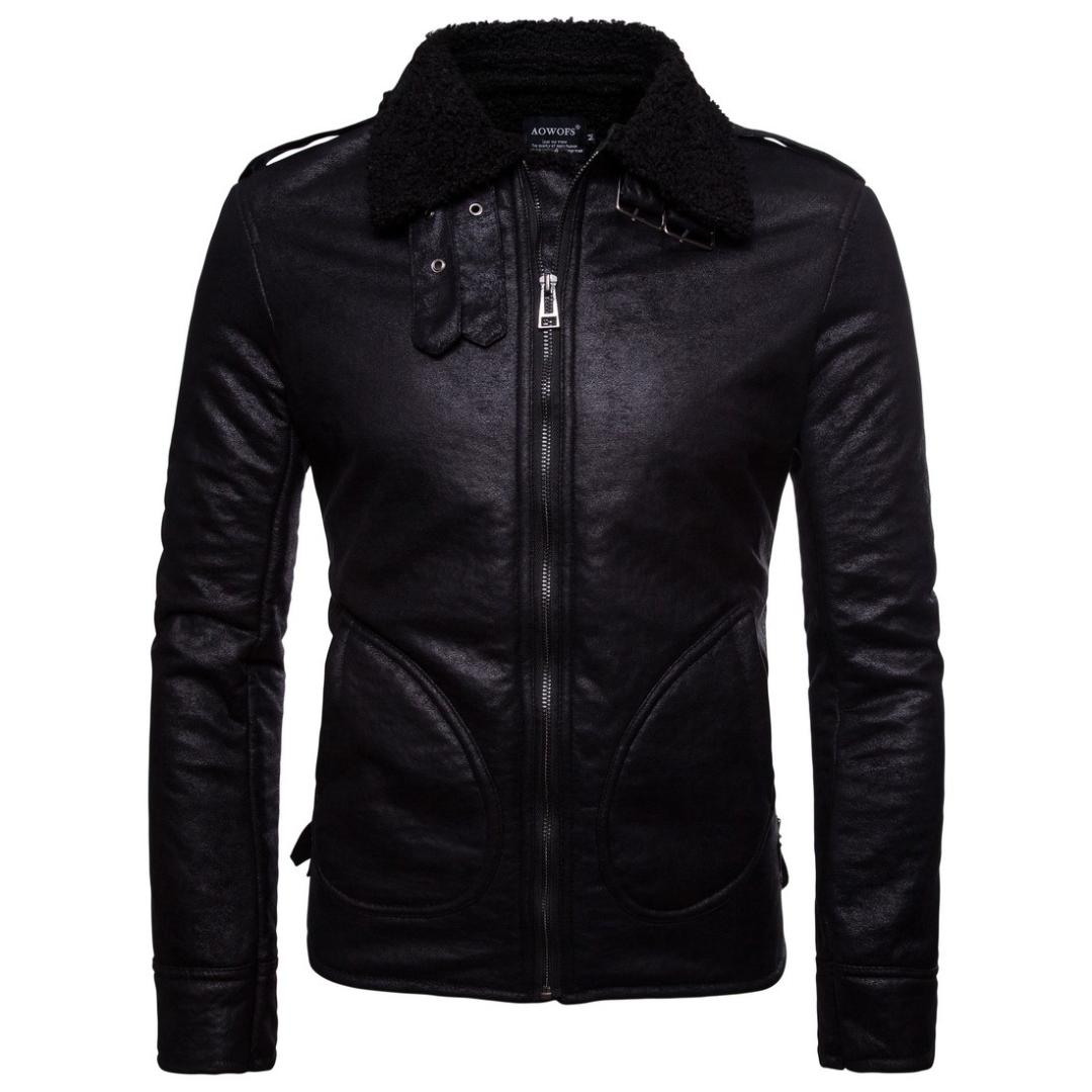 Brand Winter Leather Jacket Men Faux Fur Coat Men Thick Biker Jacket PU Windbreaker Coats Casual Zipper PU Leather, Black
Brand Winter Leather Jacket Men Faux Fur Coat Men Thick Biker Jacket PU Windbreaker Coats Casual Zipper PU Leather, Black