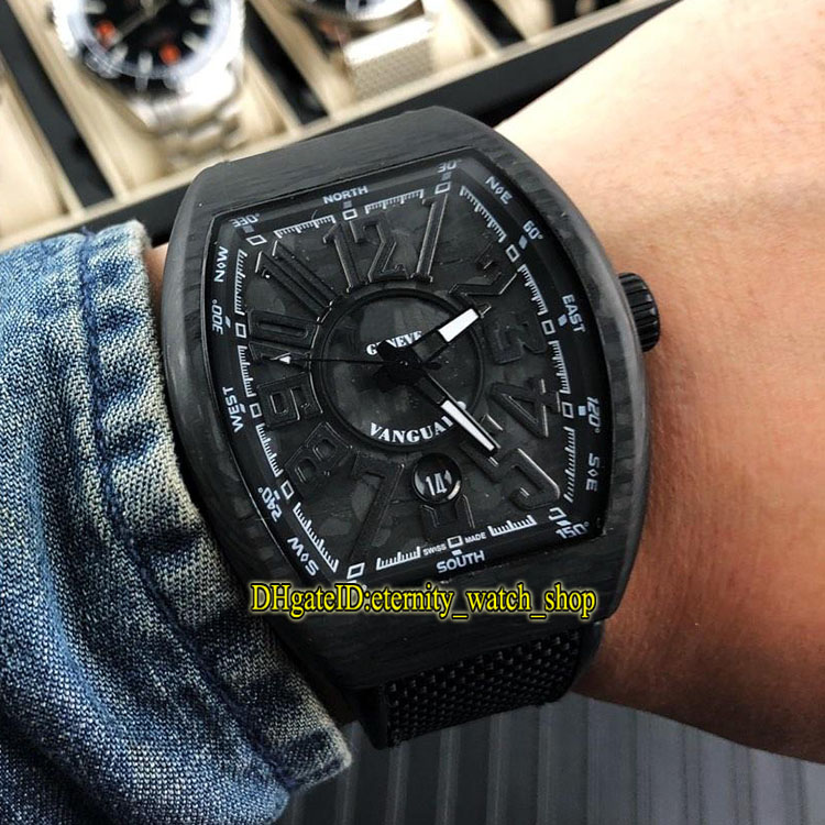 5-Style Best version Vanguard Luminous Carbon Fibre Case Black Date Dial Miyota Automatic V 45 SC DT Mens Watch Rubber Strap Sport Watches, Fm-p07 (3)
5-Style Best version Vanguard Luminous Carbon Fibre Case Black Date Dial Miyota Automatic V 45 SC DT Mens Watch Rubber Strap Sport Watches, Fm-p07 (3)