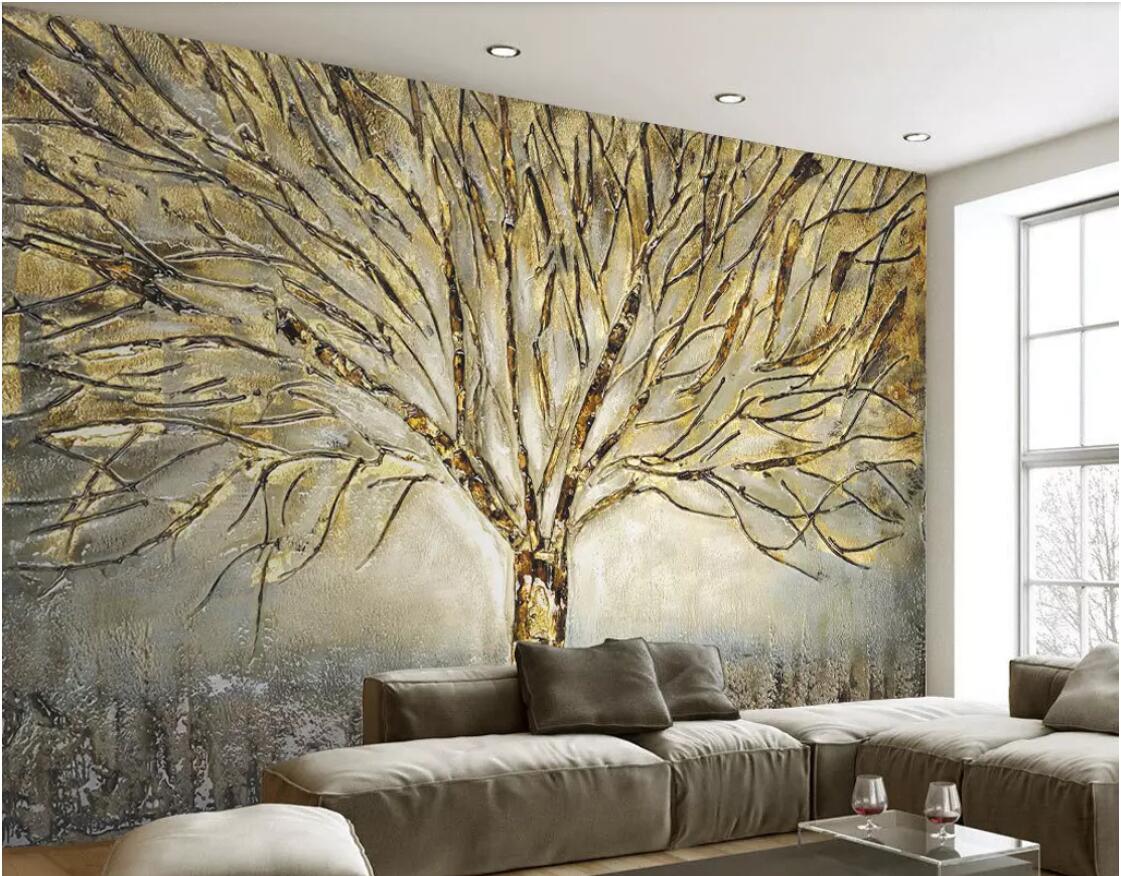 3d wallpaper custom photo murals Modern American metal relief fashion a tree oil painting TV background wallpaper for walls 3 d living room, Picture shows
3d wallpaper custom photo murals Modern American metal relief fashion a tree oil painting TV background wallpaper for walls 3 d living room, Picture shows