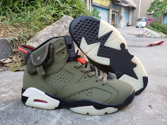 Travis 6 OG Mens Basketball Shoes Cactus Jack x 6s Glow In Dark 3M Reflective Army Green Tinker TS SP des Chaussures With box
Travis 6 OG Mens Basketball Shoes Cactus Jack x 6s Glow In Dark 3M Reflective Army Green Tinker TS SP des Chaussures With box