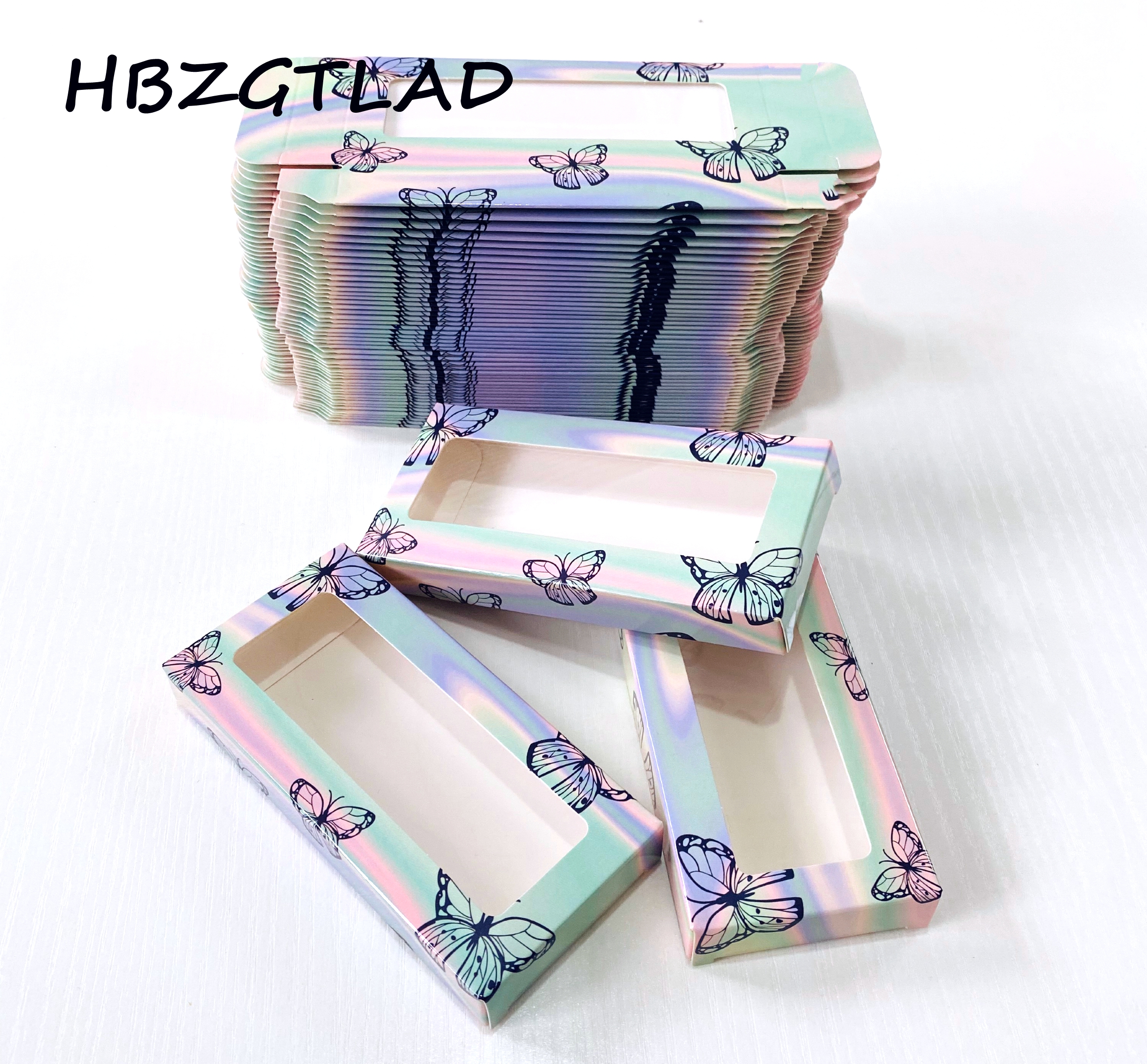 Multicolor Butterfly print empty eyelash Packaging cardboard 25mm paper box packaging false eyelashes package box Fake eye lashes package
Multicolor Butterfly print empty eyelash Packaging cardboard 25mm paper box packaging false eyelashes package box Fake eye lashes package