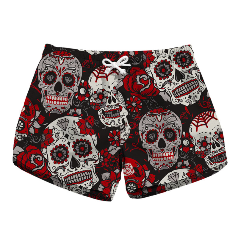 Floral Skull Print Sweatpants 2020 New Fashion Women Shorts Feminino Elastic High Waist Pocket Shot Casual Brand Summer Shorts, Cat skull shorts
Floral Skull Print Sweatpants 2020 New Fashion Women Shorts Feminino Elastic High Waist Pocket Shot Casual Brand Summer Shorts, Cat skull shorts