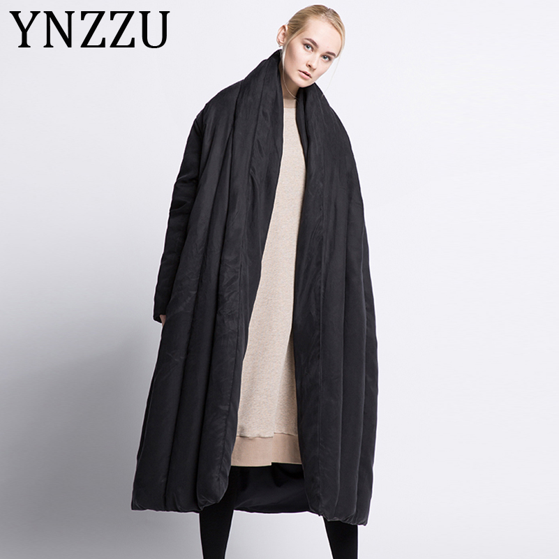 YNZZU Luxury 2019 Winter Jacket Women European Extra Long Quilt Warm Loose White Duck Down Coats Female Snow Overcoat A1048, Black
YNZZU Luxury 2019 Winter Jacket Women European Extra Long Quilt Warm Loose White Duck Down Coats Female Snow Overcoat A1048, Black