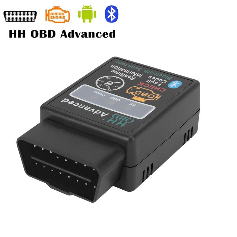 

For Android HH OBD ELM327 PIC18F25K80 Bluetooth OBD2 Car Auto Diagnostic Scanner Tool Check Engine Fault Code Scanner