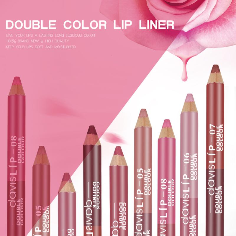 1 pc Professional Double Color Waterproof Matte Glitter Lip Liner Lipstick Long Lasting Moisturizer Lip Stain Cosmetic
1 pc Professional Double Color Waterproof Matte Glitter Lip Liner Lipstick Long Lasting Moisturizer Lip Stain Cosmetic