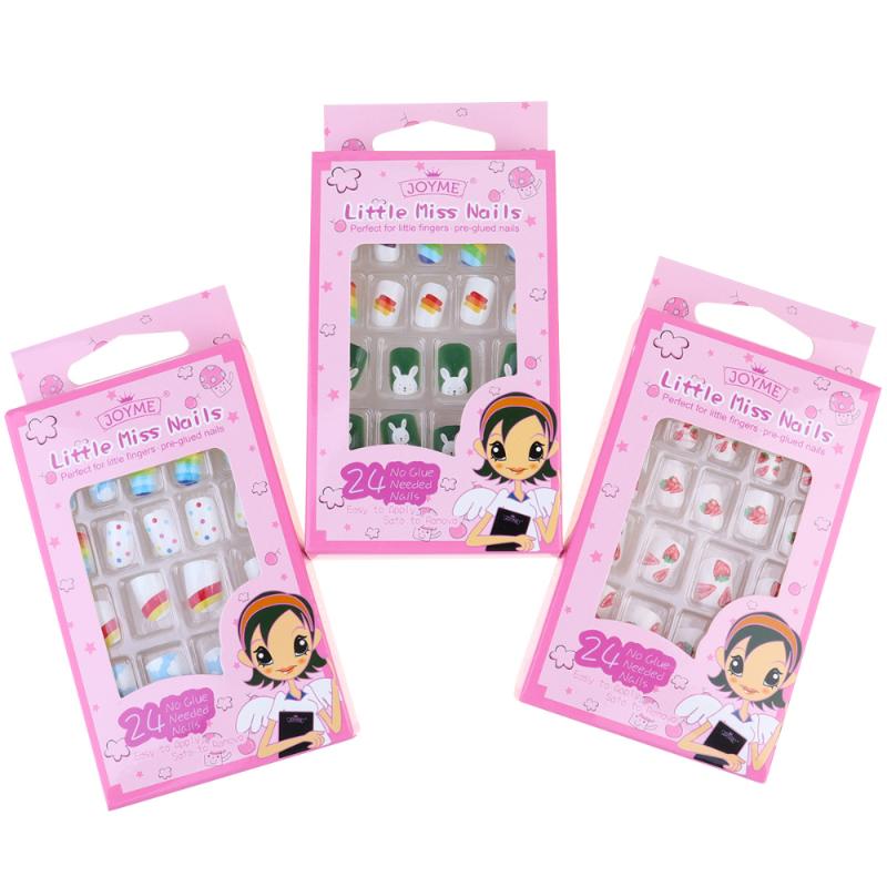 3 Boxes False Nail Tips Lovely Safe Fake Nails Self-adhesive Artificial Nail for Kids Little Girls (24pcs/Box, Assorted color
3 Boxes False Nail Tips Lovely Safe Fake Nails Self-adhesive Artificial Nail for Kids Little Girls (24pcs/Box, Assorted color
