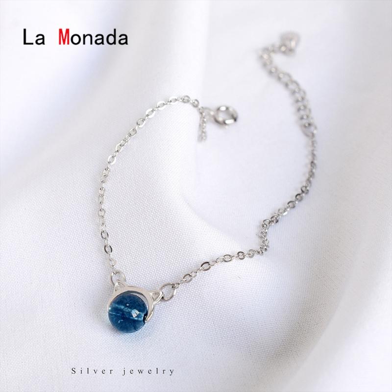 Other Bracelets La Monada Cat Blue Bead For Women Ball 925 Sterling Silver Bracelet Trendy Fine In Jewelry Womens Accessories
Other Bracelets La Monada Cat Blue Bead For Women Ball 925 Sterling Silver Bracelet Trendy Fine In Jewelry Womens Accessories