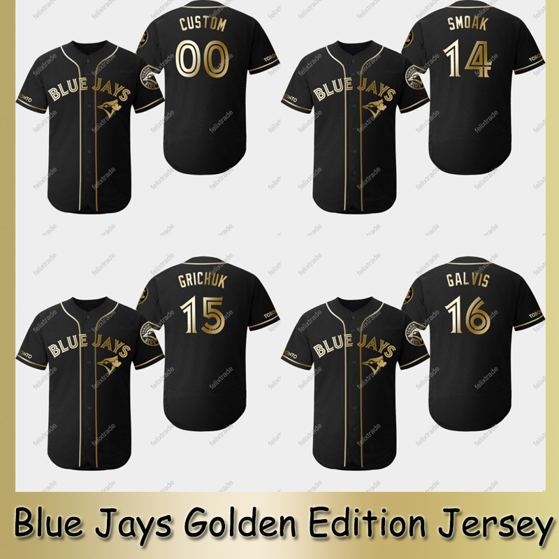 27 Vladimir Guerrero Jr. Custom Baseball Jersey Golden Edition Blue Jays Chapman Matt George Springer Bo Bichette Hyun-Jin Ryu Cavan Biggio Kirk Alejandro, Youth blue
27 Vladimir Guerrero Jr. Custom Baseball Jersey Golden Edition Blue Jays Chapman Matt George Springer Bo Bichette Hyun-Jin Ryu Cavan Biggio Kirk Alejandro, Youth blue