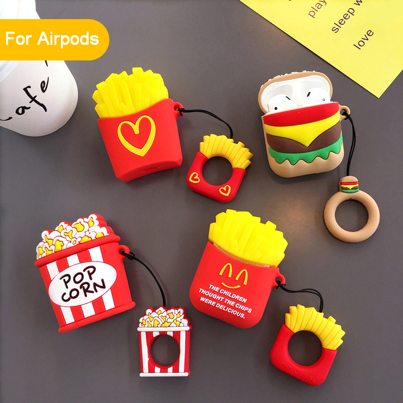 Cute Cartoon For Apple iPhone AirPods Bluetooth Wireless Earphone Case Charging Box Soft Silicone Cover Shockproof Protector With Pendant
Cute Cartoon For Apple iPhone AirPods Bluetooth Wireless Earphone Case Charging Box Soft Silicone Cover Shockproof Protector With Pendant